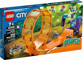 LEGO 60338 City Kaskader Loop a demol šimpanz