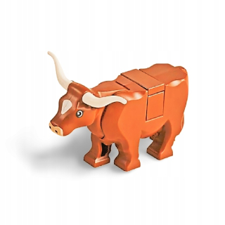 Lego 64452 kravské dlhé rohy nugat veľké škótske