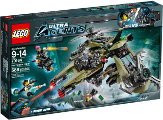 LEGO 70164 Ultra Agents Blocks vrtuľníkov