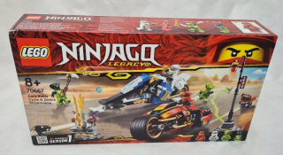 Lego 70667 Ninjago Kaia a Zane Scooter Motocykel