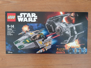 Lego 75150 Vader's TIE Advanced Vs. A -wing - nový