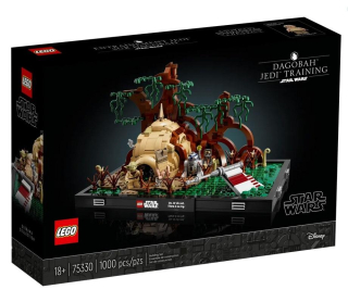 LEGO 75330 Star Wars Diorama výcvik Jediov