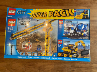 Lego 7905 7990 7248 7246 66194 City Super Pack