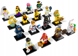 LEGO 8831 MIDIFIGURES 7 Series - Celá séria
