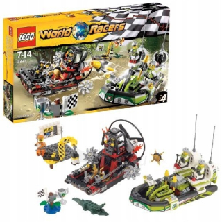 Lego 8899 pretekári krokodíl bagno