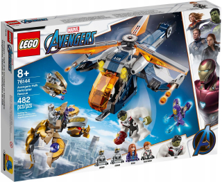 Lego Avengers 76144 Hulk Black vdova vrtuľník