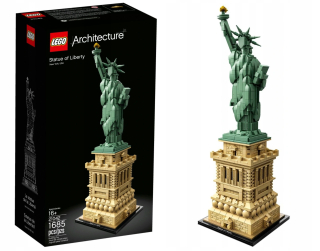 LEGO Architecture 21042 Socha slobody na stole