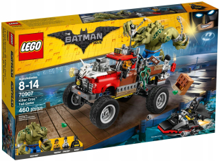 Lego Batman 70907 Killer Croc Crocodile Zebra Pająk