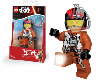 Lego Keychain Figurín baterka Star Wars Poe Dameron