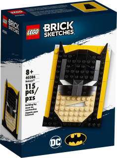 Lego Brick Sketches Batman 40386