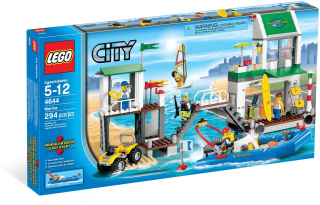 Lego City 4644 Marina Port Motorówka Przystań Nowa