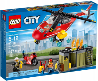 LEGO City 60108 Hasičská hasičská brigáda hasičov