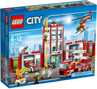 LEGO City 60110 Hasičské stanice Hasičské tehly 24 hodín