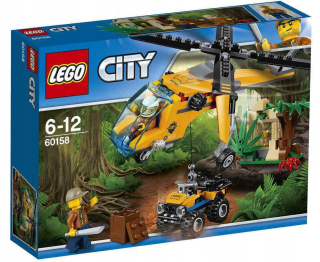 Lego City 60158 Transport vrtuľník Quad Spider