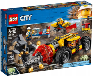 Lego City 60186 ťažká banská vŕtačka