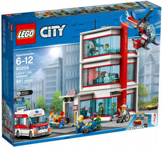 Lego City 60204 Ambulancia nemocnice