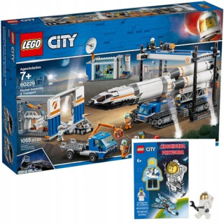 LEGO City 60229 Transport Rocket Inštalácia + kniha