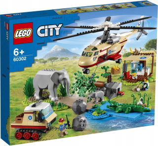 Lego City 60302 na záchranu divých zvierat (blok