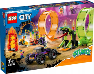 Lego City Cascading Arena s dvoma slučkami