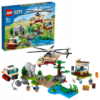 Lego City na záchranu divých zvierat 60302