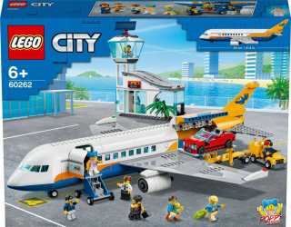 Lietadlo pre cestujúcich v meste Lego [bloky]