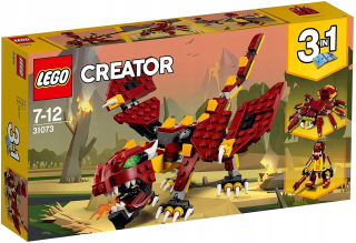 Lego tvorca 31073 Mýtickí tvors Dragon Spider