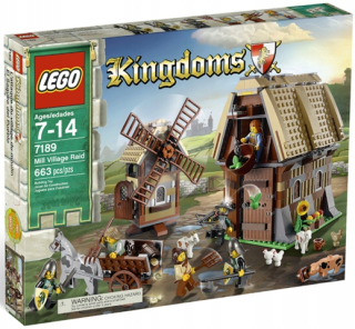 Hrad LEGO 7189 RAID MILLICKÉ RAID BLOKY