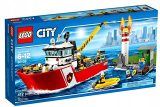 LEGO City 60109 Hasičská loď