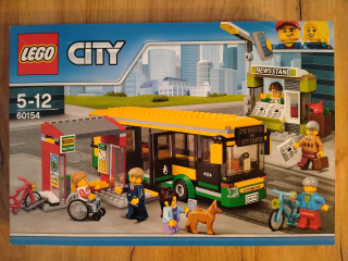 Lego City 60154 Mestská autobusová zastávka