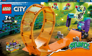 LEGO City kaskadérska slučka a šimpanz 60338
