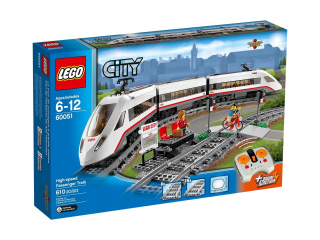 LEGO City 60051 Vysokorýchlostný osobný vlak