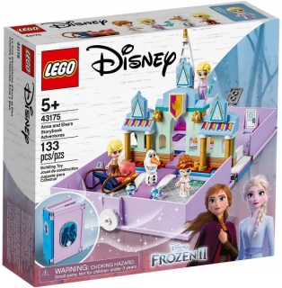 Kniha Lego Disney 43175 s Adventures of Anna a Elsa