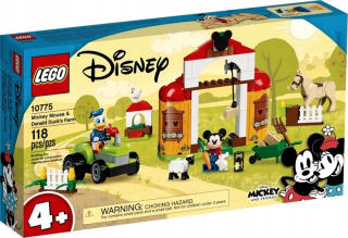 Lego Disney blokuje Mickey Farm Micki a Donald