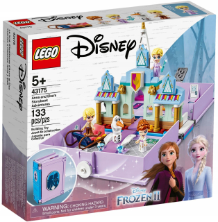 Kniha Lego Disney s Adventures of Anna a Elsa 43175