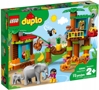 LEGO DUPLO 10906 Tropický ostrov veľká zoo Afrika