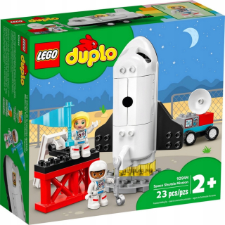 Stavebnica LEGO DUPLO - LEGO DUPLO 10944 Raketoplán Vesmírna raketa