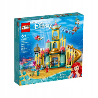 Lego Disney. 43207 Arielka podvodný palác