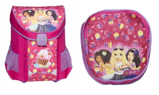 Batoh LEGO Friends School batoh ľahký s koláčom