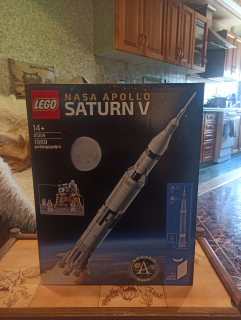 LEGO nápady 21309 NASA Apollo Saturn V
