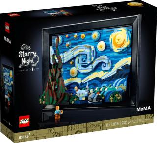 LEGO nápady 21333 Glassist Night Vincte Vangogh