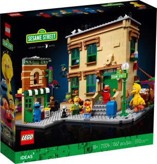 Nápady Lego Sesame Street 21324
