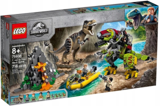 Lego Jurský svet Tyrannosaur Vs. Dinosaur 75938