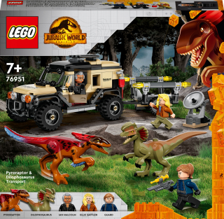 LEGO JURASSIC World Transport Pyroraptor 76951