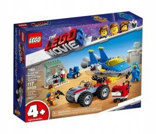 LEGO filmový blok 70821 Emmet a Benka Workshop
