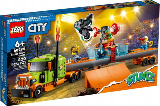 Lego blokuje mesto 60294 kaskadérsky nákladný automobil