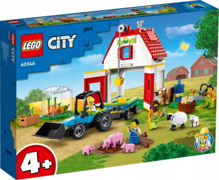 Lego blokuje mesto 60346 stodoly a zvieratá
