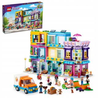 LEGO blokuje budovy priateľov na hlavnej ulici