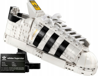 LEGO blokuje ikony, ale Adidas Originals Superstar