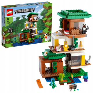 LEGO Bricks Minecraft Moderný dom na strome