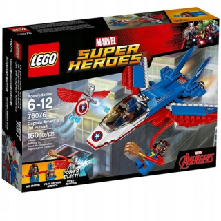 LEGO MARVEL 76076 BUNDA KAPITÁNA AMERIKY